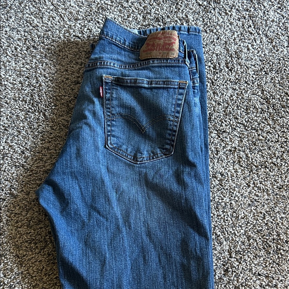 Levi's Men's Denim Straight Jeans